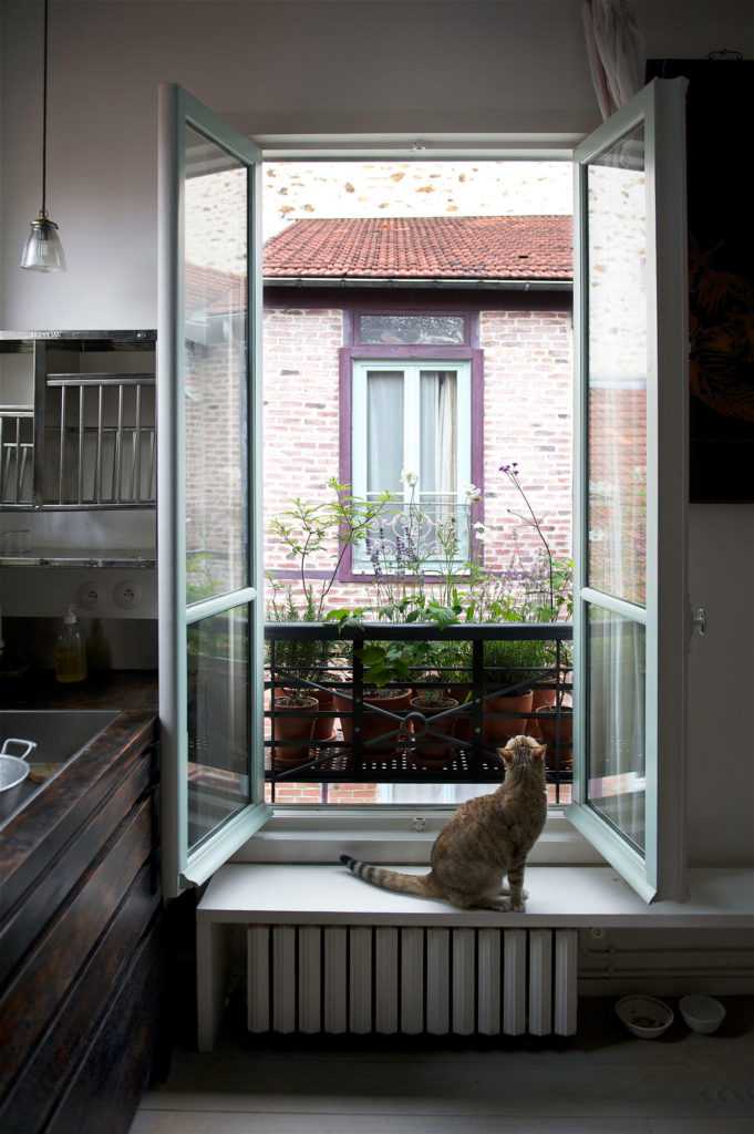 Jardinière Fenêtre Paris. Le Vert à Soi